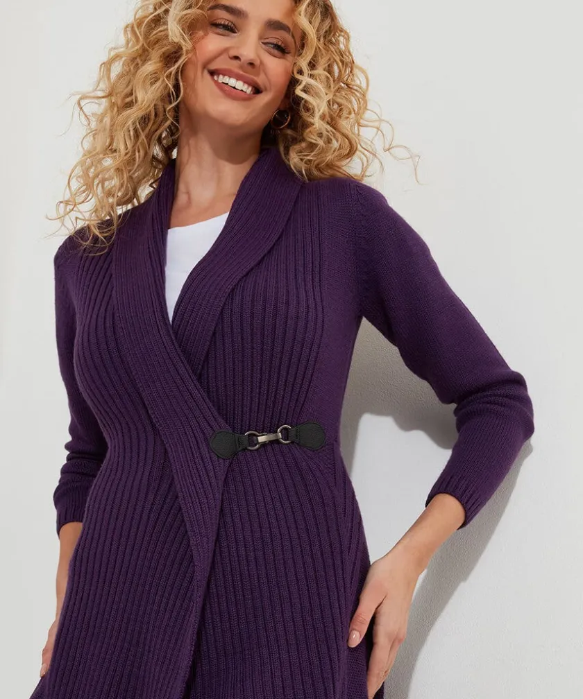 Joe Browns Fabulous Buckle Cardigan-Women Knitwear & Cardigans