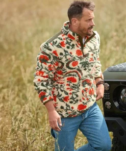 Joe Browns Fabulous Floral Fleece- Hoodies & Sweatshirts|T-Shirts & Tops