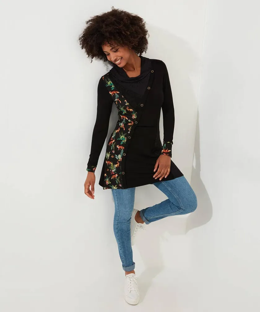 Joe Browns Fabulous Foxes Jersey Tunic-Women Tops, Tunics & Blouses