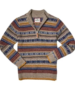 Joe Browns Fairisle Funnel- Men's Clothing|Layering Essentials