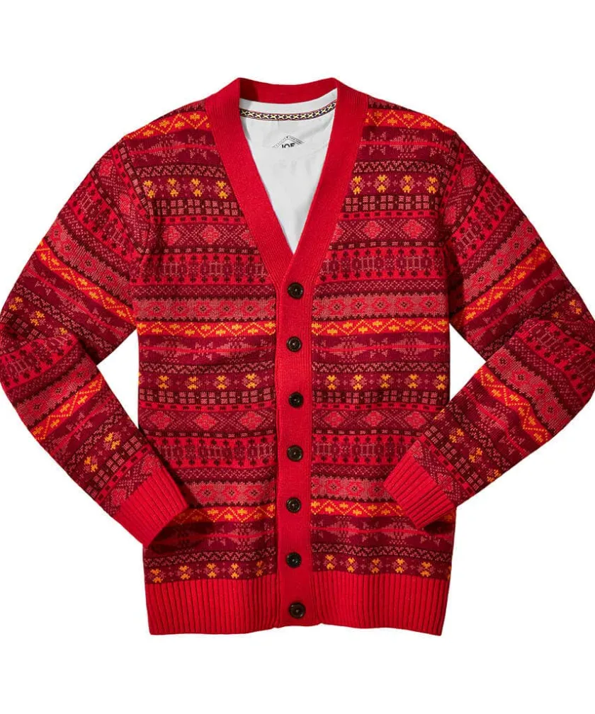 Joe Browns Fairisle Knit Cardigan- Men's Clothing|Layering Essentials