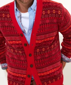Joe Browns Fairisle Knit Cardigan- Men's Clothing|Layering Essentials
