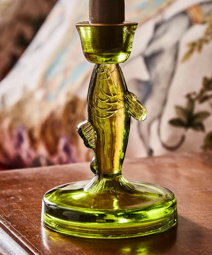 Joe Browns Fantastic Fish Glass Candle Holder- Home Accessories|Candles & Candle Holders