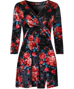 Joe Browns Favourite Festive Crushed Velour Tunic-Women Women's Clothing|Tops, Tunics & Blouses