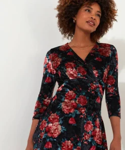 Joe Browns Favourite Festive Crushed Velour Tunic-Women Women's Clothing|Tops, Tunics & Blouses