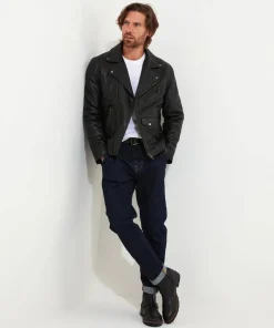 Joe Browns Feel The Freedom Leather Jacket- Men's Clothing|Leather Jackets