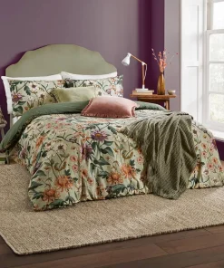 Joe Browns Floral Harmony Cotton Slub Duvet Set- Floral Décor|Nature Décor