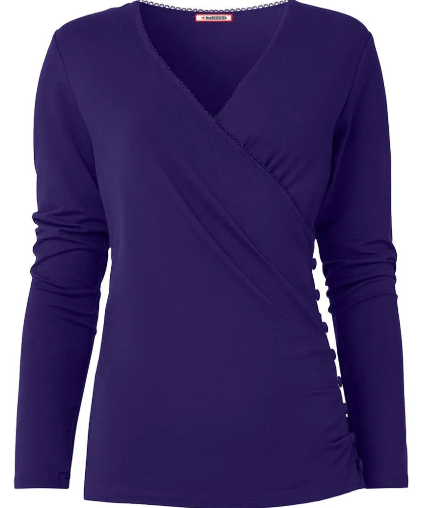 Joe Browns Forever Free Wrap Top-Women Tops, Tunics & Blouses