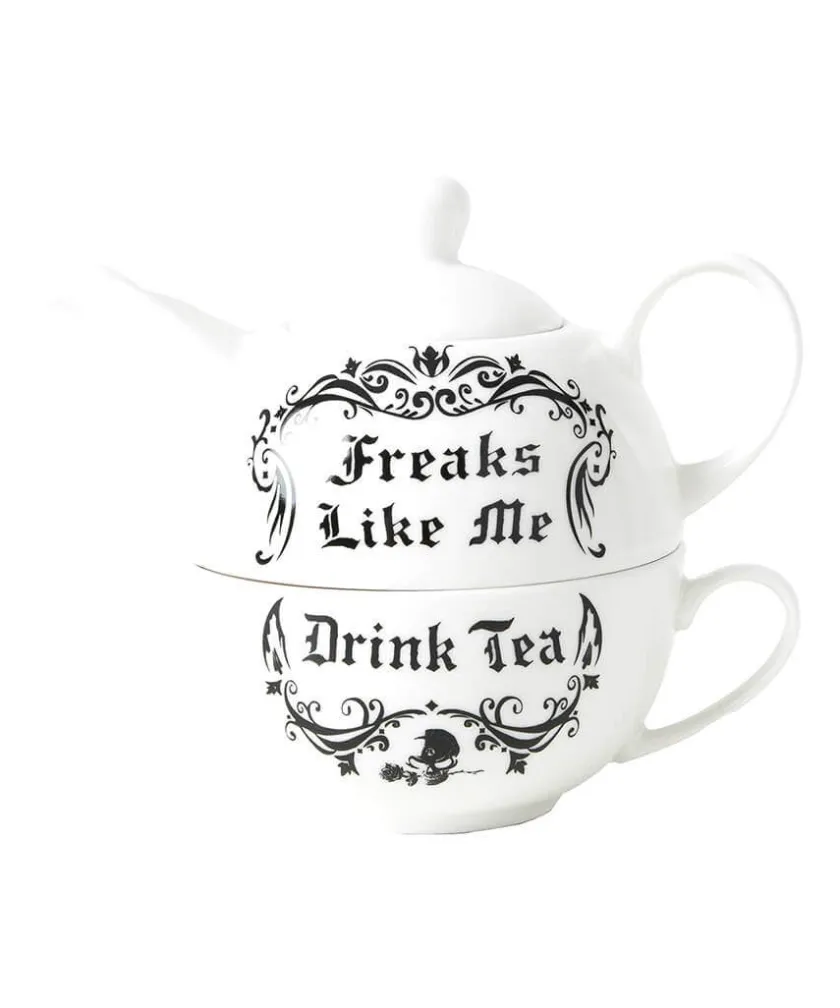 Joe Browns Freaks Like Me Tea For One Set- Kitchenware & Dining