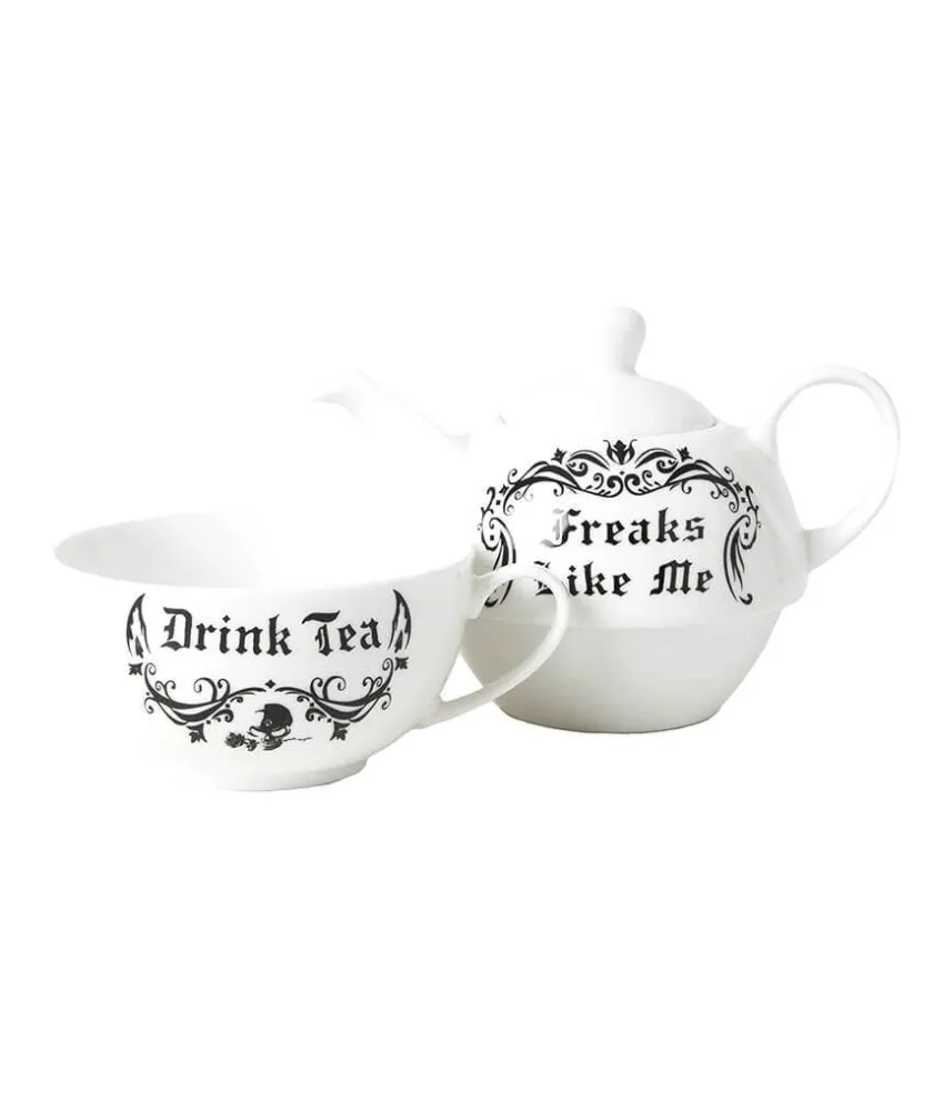 Joe Browns Freaks Like Me Tea For One Set- Kitchenware & Dining
