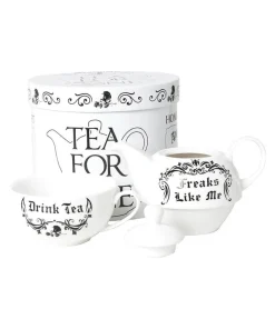 Joe Browns Freaks Like Me Tea For One Set- Kitchenware & Dining