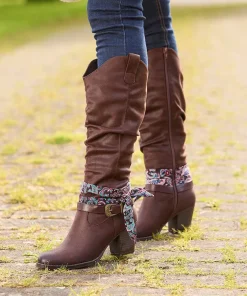 Joe Browns Free Spirit Bandana Boots-Women Heels|Boots