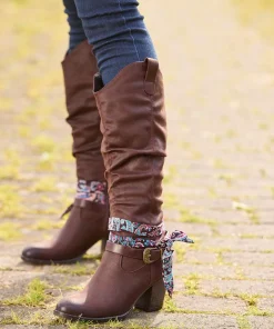 Joe Browns Free Spirit Bandana Boots-Women Heels|Boots