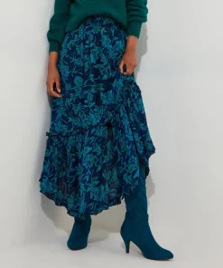 Joe Browns Freya Floral Skirt-Women Skirts