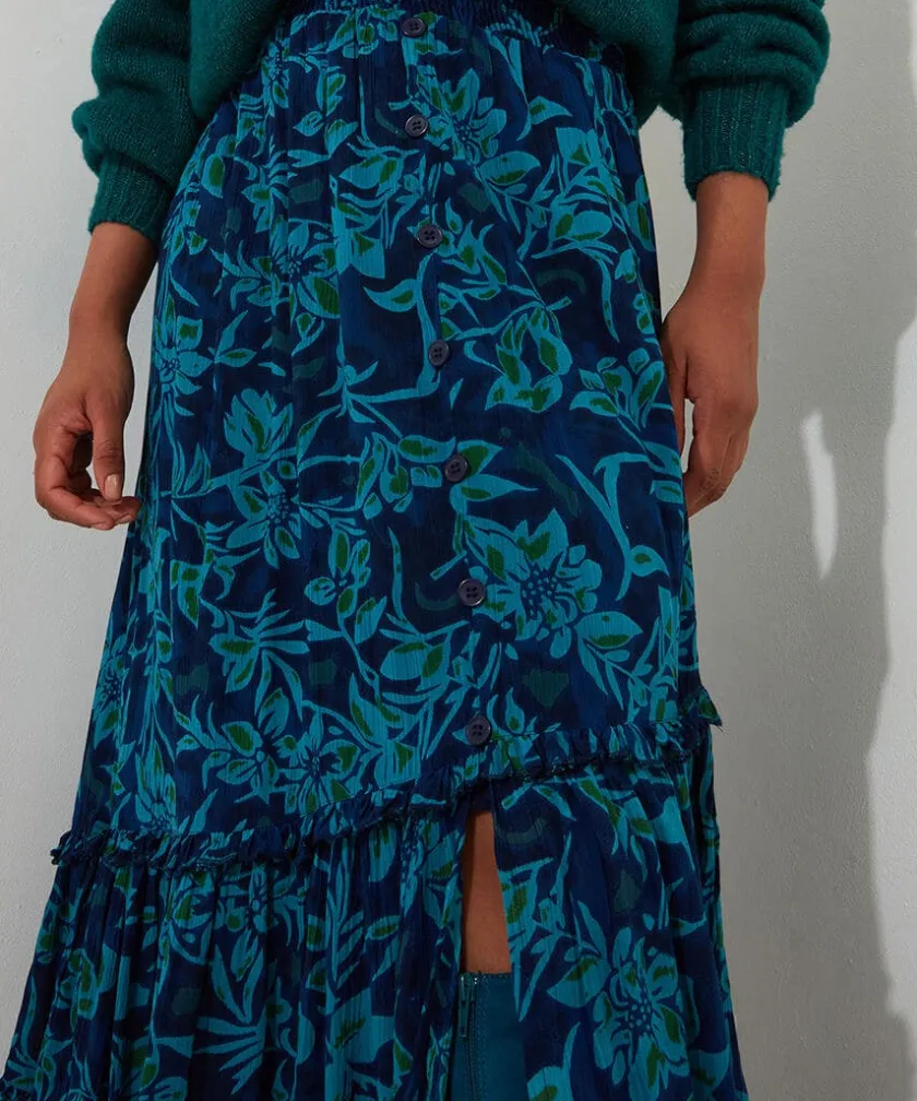Joe Browns Freya Floral Skirt-Women Skirts