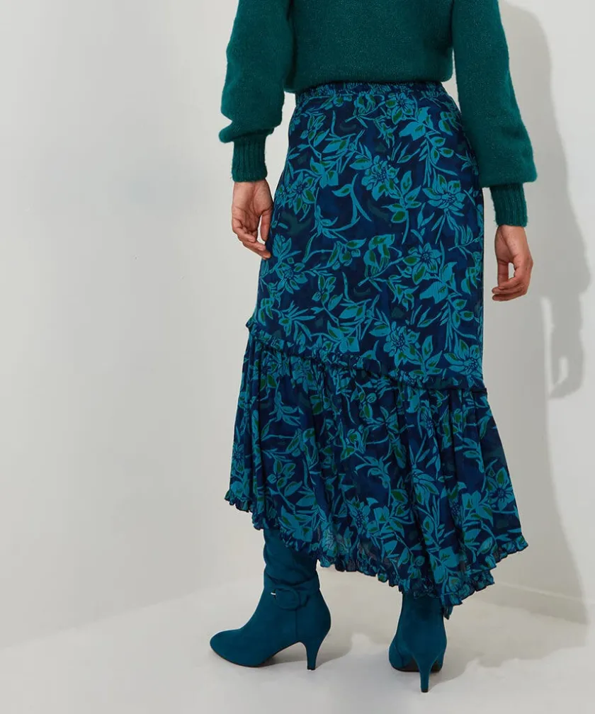 Joe Browns Freya Floral Skirt-Women Skirts