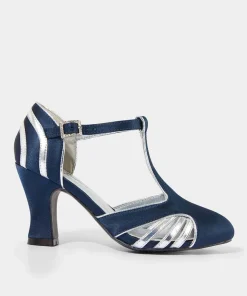 Joe Browns Gatsby Shimmer T Bar Shoes-Women Matching Shoes & Bags|Heels