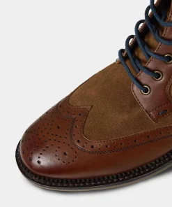 Joe Browns Gents Club Mixed Leather Boots- Tailoring|Shoes, Boots & Trainers