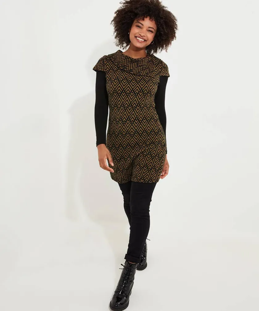 Joe Browns Geo Jacquard Layered Tunic-Women Tops, Tunics & Blouses