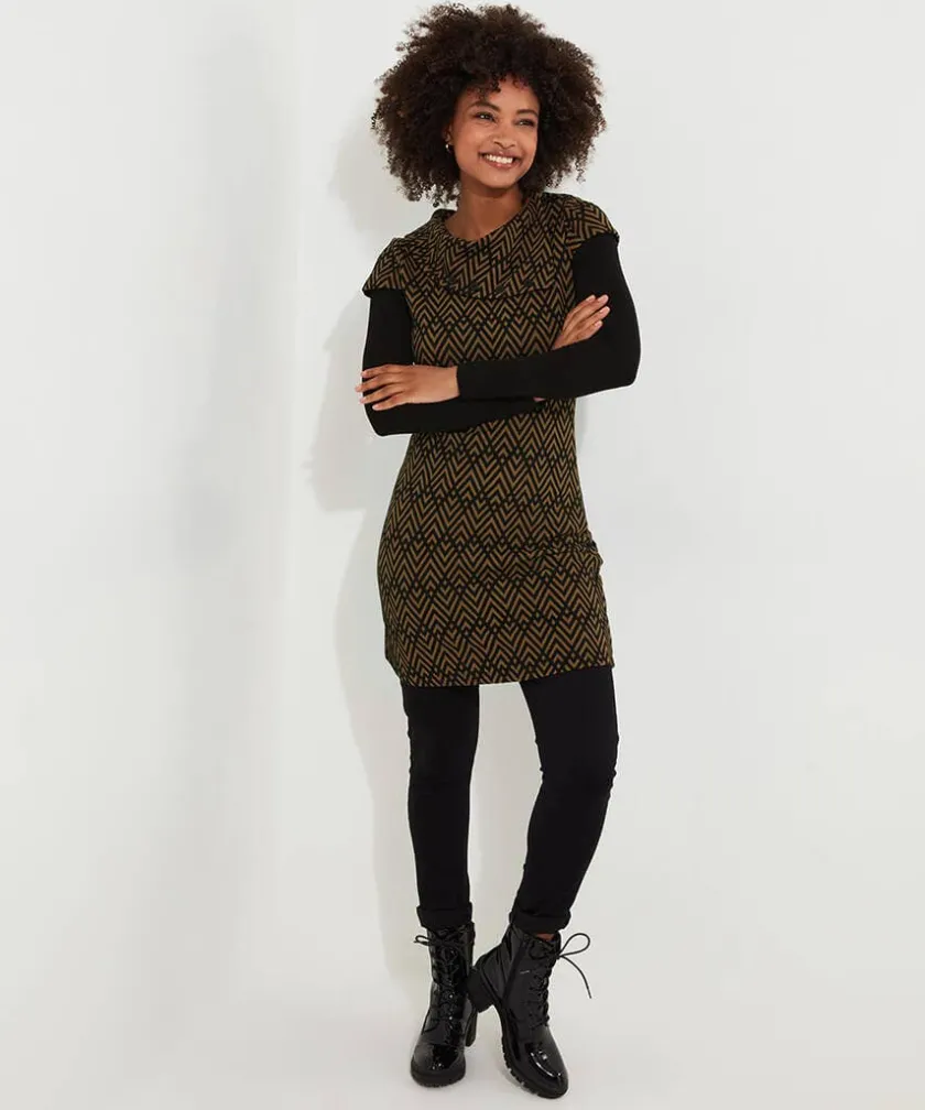 Joe Browns Geo Jacquard Layered Tunic-Women Tops, Tunics & Blouses