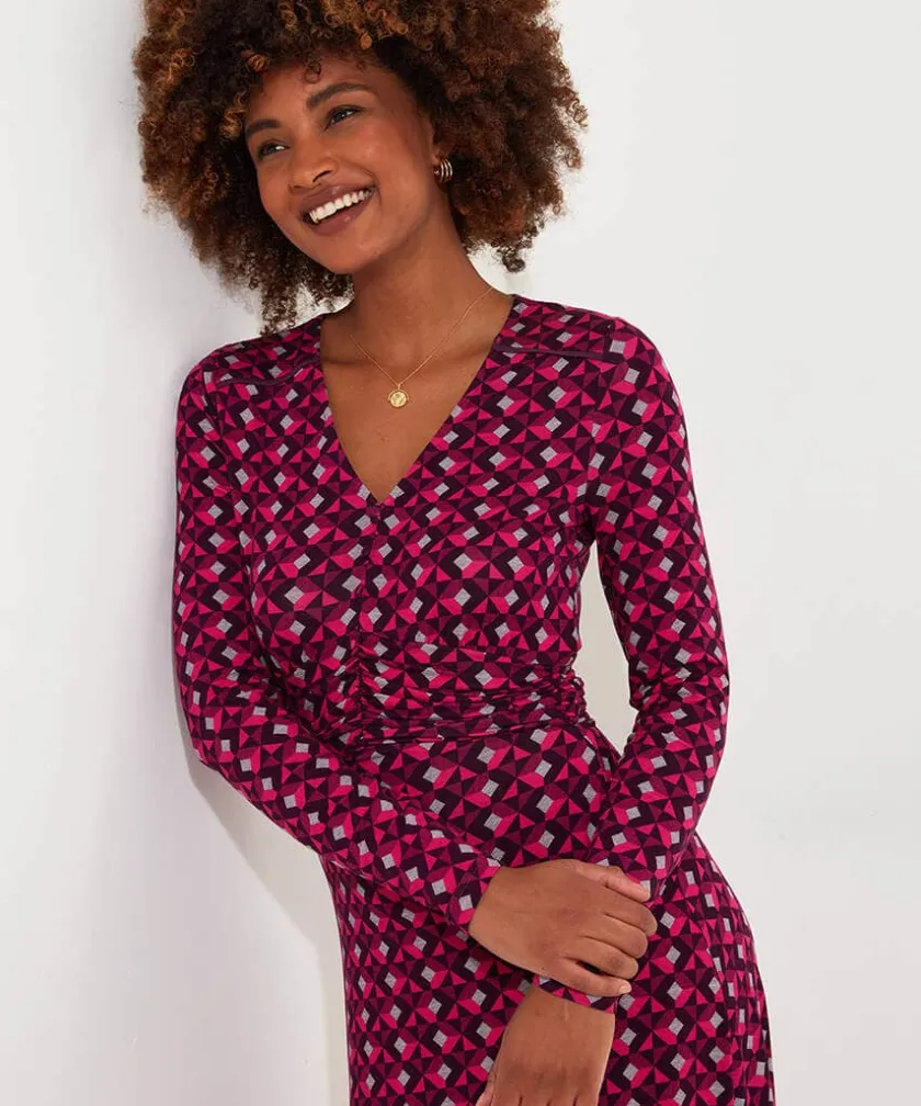 Joe Browns Glorious Geo Jersey Dress-Women Dresses