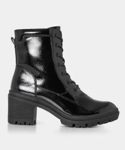 Joe Browns Go Getter Patent Boots-Women Matching Shoes & Bags|Ankle Boots