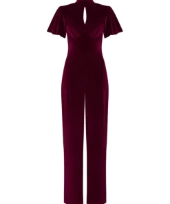 Joe Browns Greta Velour Jumpsuit-Women Jumpsuits|Jeans & Trousers