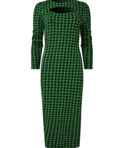 Joe Browns Greta Zip Through Stretch Jacquard Dress-Women Petite Collection|Dresses