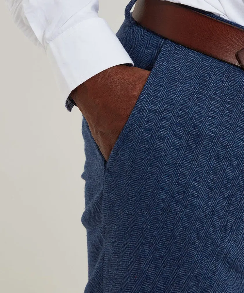 Joe Browns Handsome Herringbone Trousers- Jeans & Trousers|Tailoring