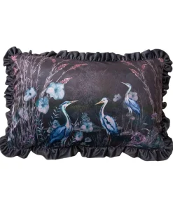 Joe Browns Harmonious Herons Reversible Cushion- Floral Décor|Animal Décor