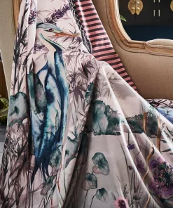 Joe Browns Harmonious Herons Reversible Throw- Floral Décor|Cushions & Throws