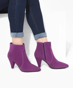 Joe Browns I'm Obsessed Suede Bootees-Women Ankle Boots|Heels