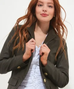 Joe Browns Lavish Leather Blazer-Women Leather Jackets|Blazers