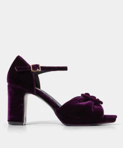 Joe Browns Leading Lady Velvet Shoes-Women Heels|Shoes