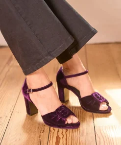 Joe Browns Leading Lady Velvet Shoes-Women Heels|Shoes
