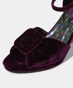 Joe Browns Leading Lady Velvet Shoes-Women Heels|Shoes