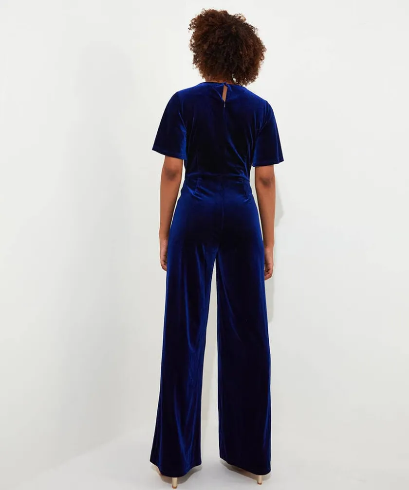 Joe Browns Lillian Velour Jumpsuit-Women Women's Clothing|Petite Collection