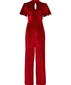 Joe Browns Loretta Velour Jumpsuit-Women Women's Clothing|Petite Collection