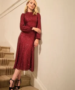 Joe Browns Lucille Sequin Dress-Women Women's Clothing|Dresses