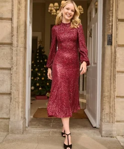 Joe Browns Lucille Sequin Dress-Women Women's Clothing|Dresses