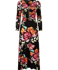 Joe Browns Lucy Zip Through Jersey Dress-Women Dresses