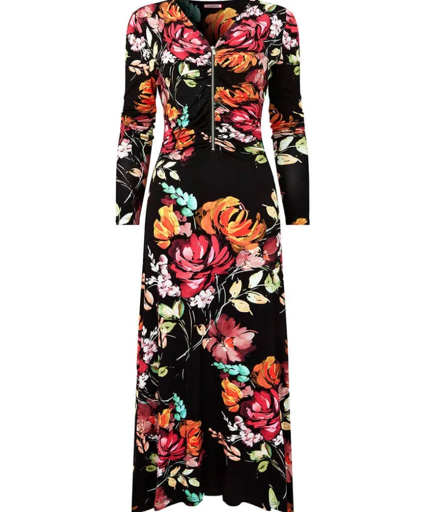 Joe Browns Lucy Zip Through Jersey Dress-Women Dresses