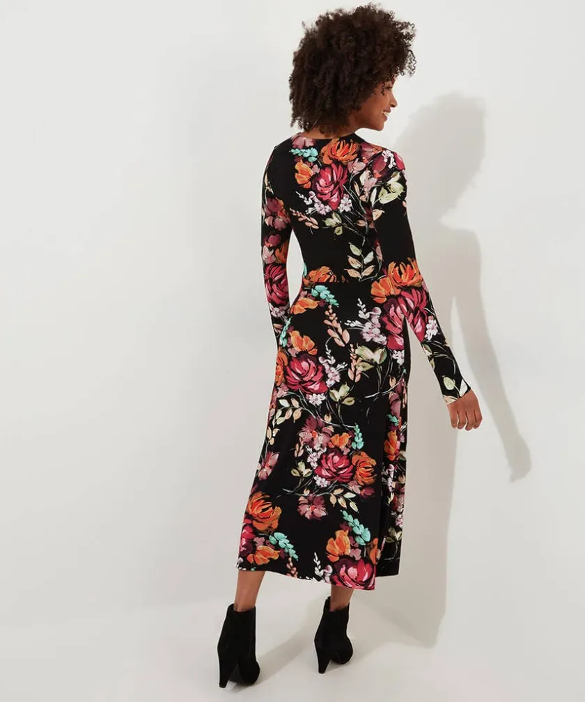 Joe Browns Lucy Zip Through Jersey Dress-Women Dresses