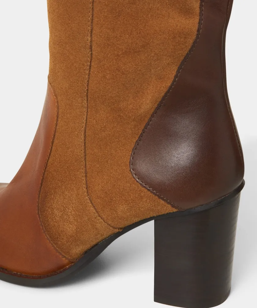 Joe Browns Made You Look Suede Leather Boots-Women Matching Shoes & Bags|Heels