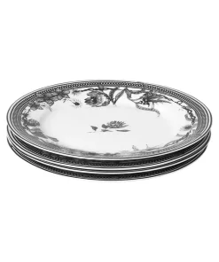 Joe Browns Magnificent Monochrome Floral Dinner Plates- Floral Décor|Kitchenware & Dining