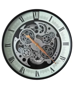 Joe Browns Magnificent Moving Gears Clock Side Table- Furniture & Storage