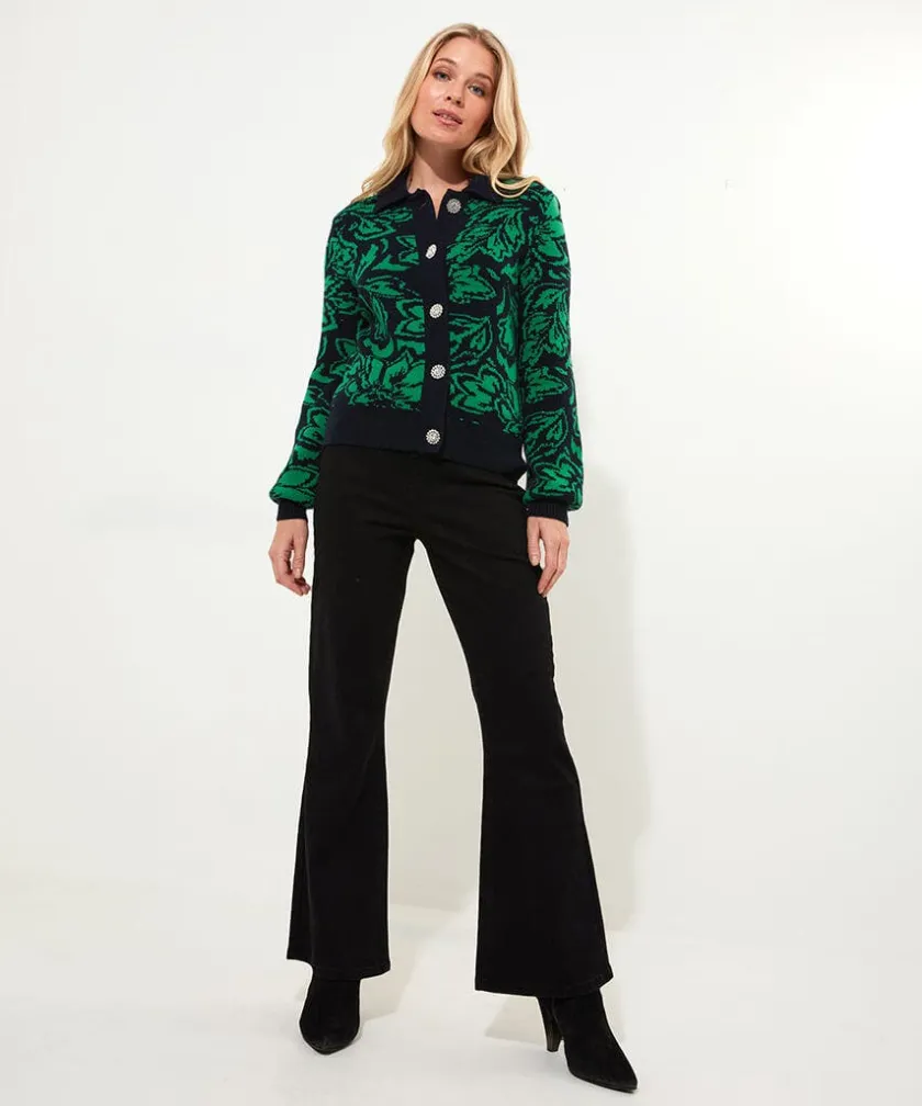 Joe Browns Make A Statement Collared Cardigan-Women Knitwear & Cardigans