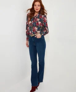 Joe Browns Make A Statement Printed Blouse-Women Tops, Tunics & Blouses
