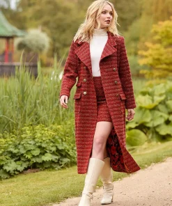Joe Browns Maya Tweed Maxi Coat-Women Petite Collection|Coats & Jackets