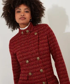 Joe Browns Maya Tweed Maxi Coat-Women Petite Collection|Coats & Jackets